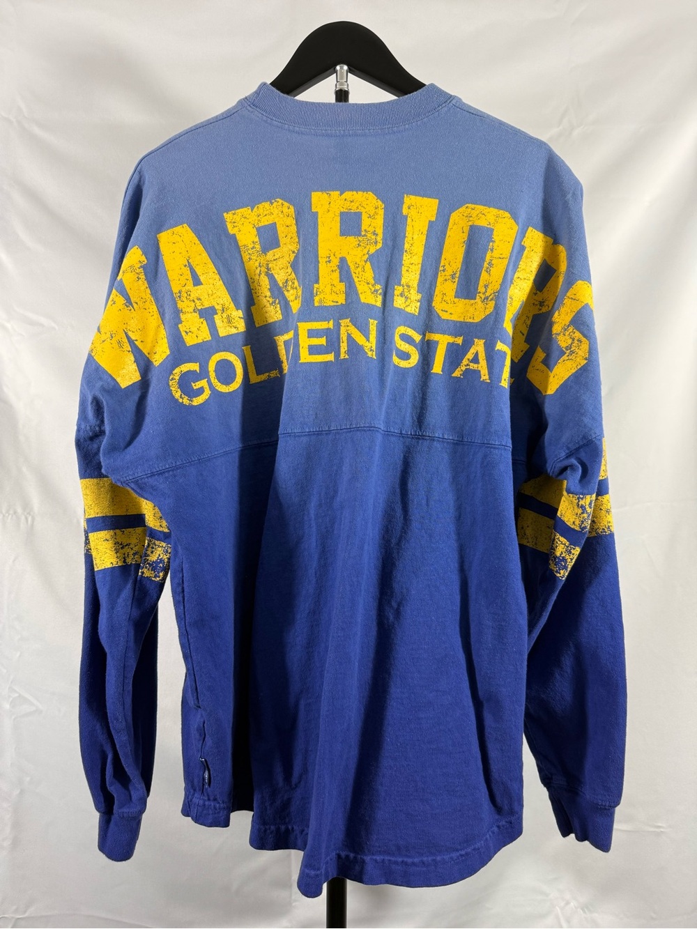 Golden State Warriors Long Sleeve Graphic Shirt Fanatics Blue Medium USA